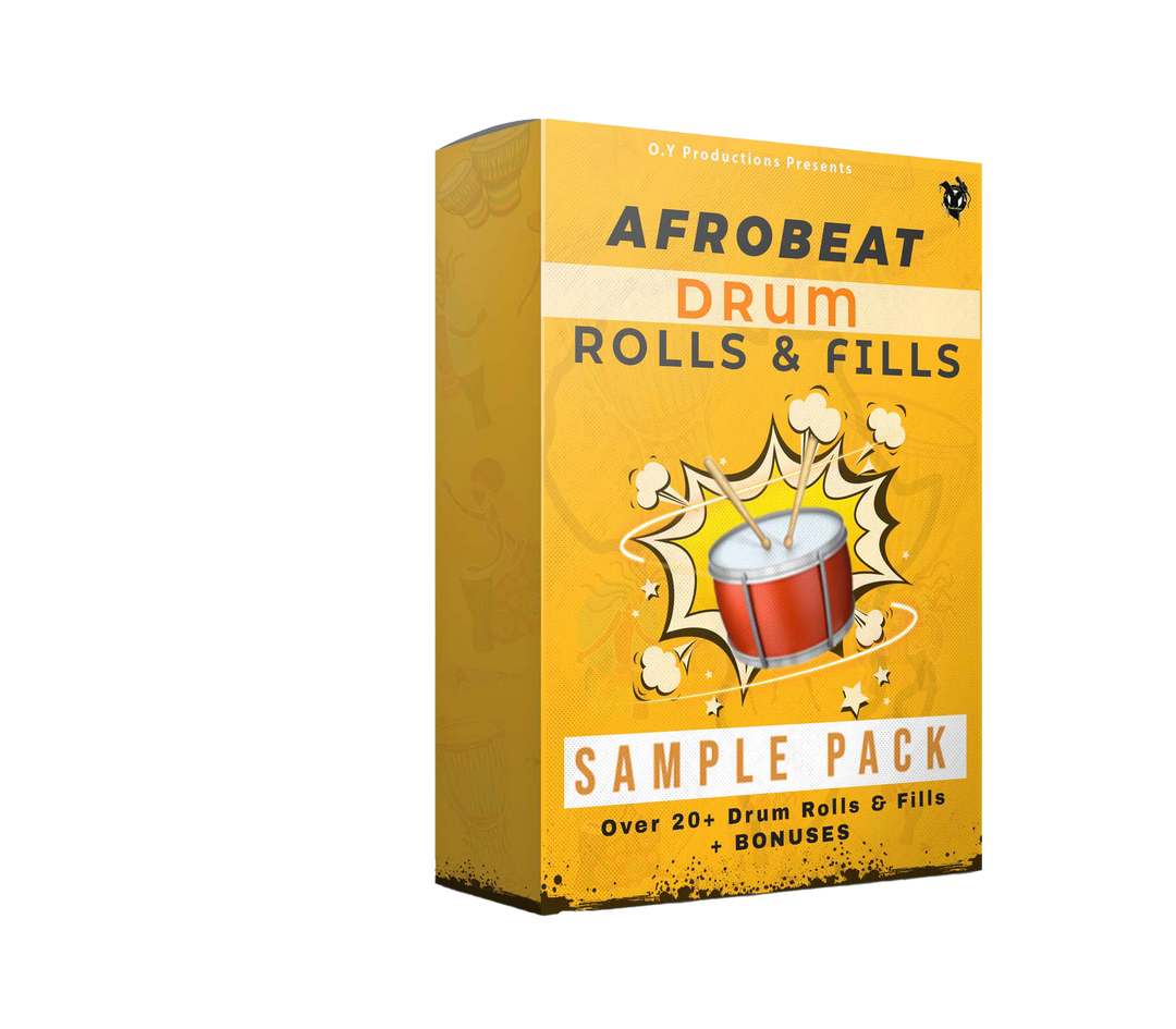 20+ Afrobeat Drum Rolls and Fills Sample Pack