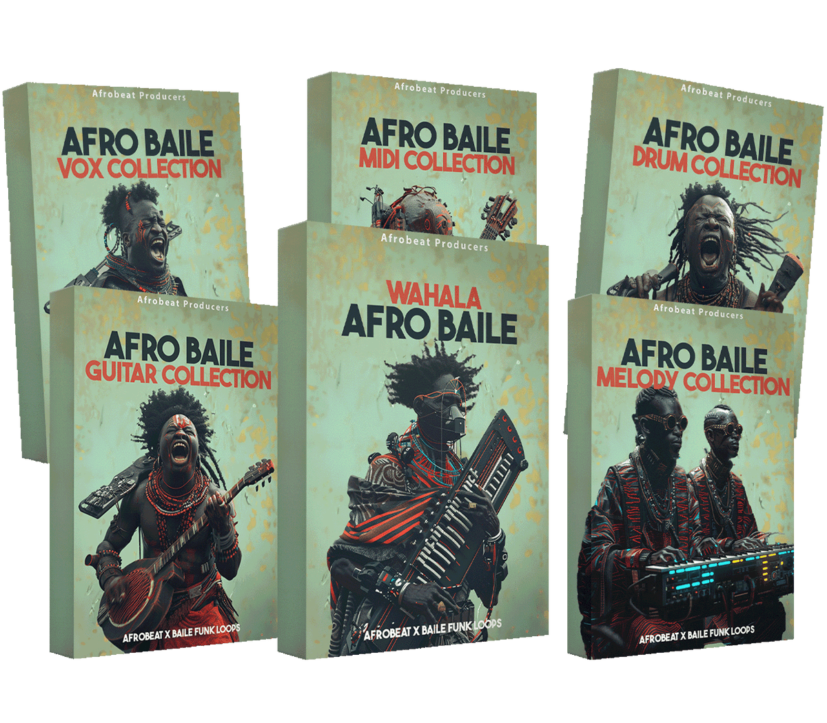 Wahala Afro Baile Funk Sample Pack – Afrobeat Producers