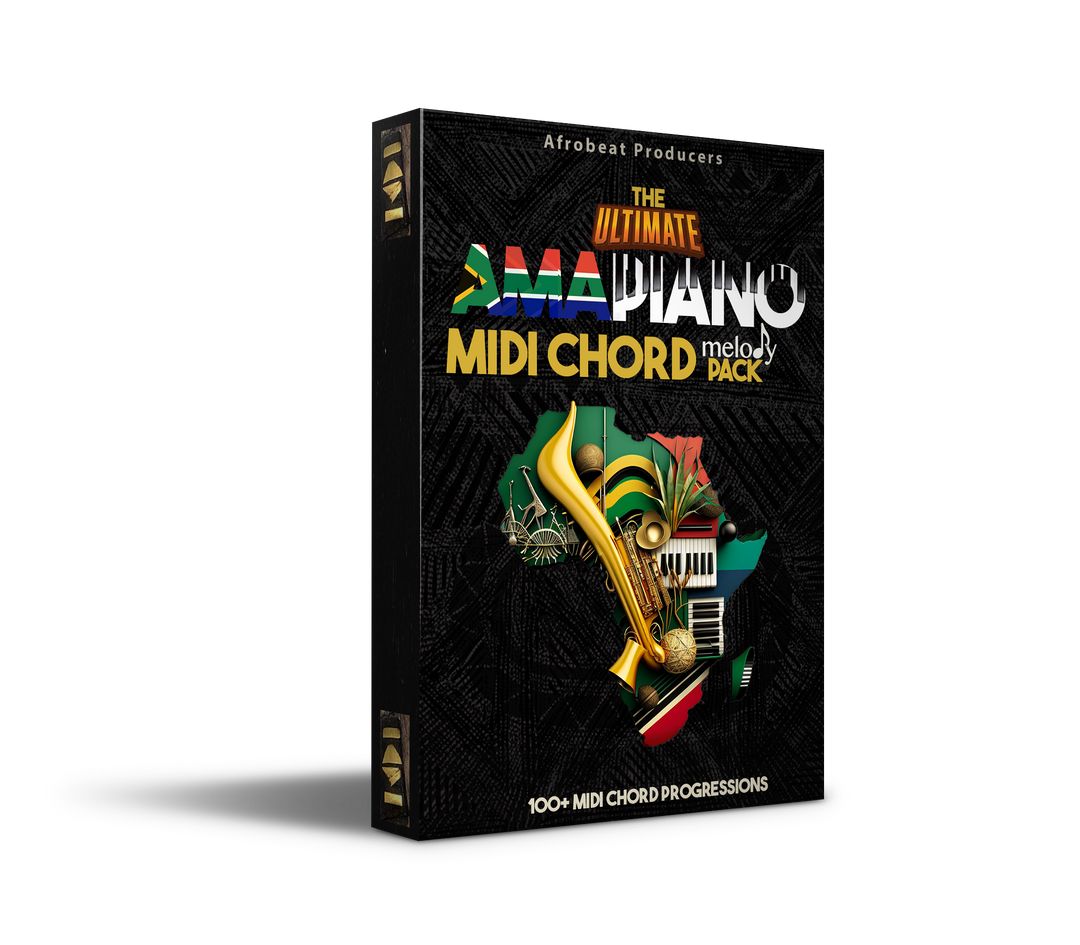 100+ Amapiano MIDI CHORD Melody Sample Pack
